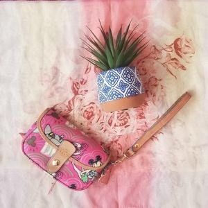 D&B Disney Pink Wristlet